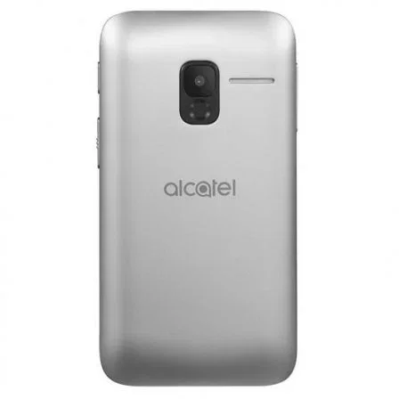 TELÉFONO MÓVIL ALCATEL ONE TOUCH 20.08G SILVER - 2.4"/6.09CM QVGA - 16MB ROM - 8MB RAM - MICROSD - BT3.0 - RADIO FM - CAM 2MP - BAT 1400MAH